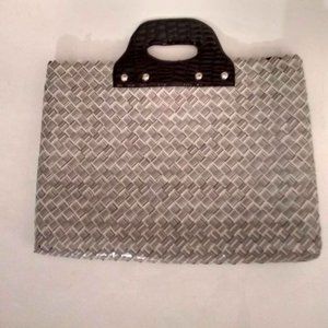 New Nahui Ollin Eco Large Barcode Handmade Handbag/Briefcase/Purse